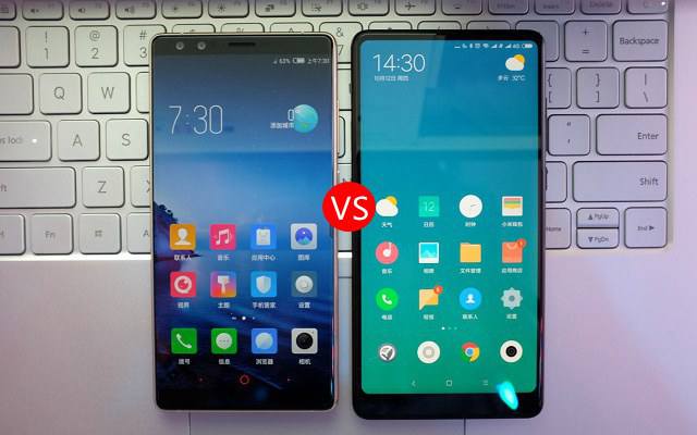努比亚Z17S和小米MIX2参数配置与实机使用对比评测图片1