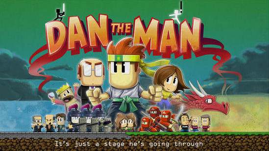 英雄丹 Dan the man 第一章第一关隐藏区域位置攻略[多图]图片1
