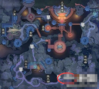 楚留香8月10日打坐地点在哪 8月10日坐观万象位置分享图片5