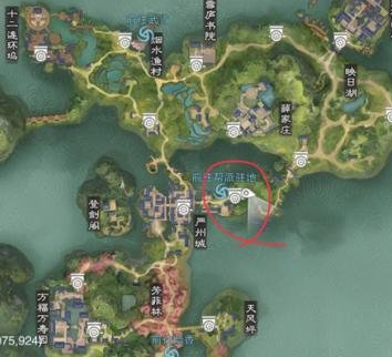 楚留香811打坐地点 8月11日坐观万象打坐修炼地点坐标图片5