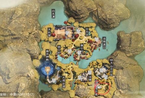 楚留香手游9.18打坐地点在哪 9月18日坐观万象打坐修炼地点坐标图片3