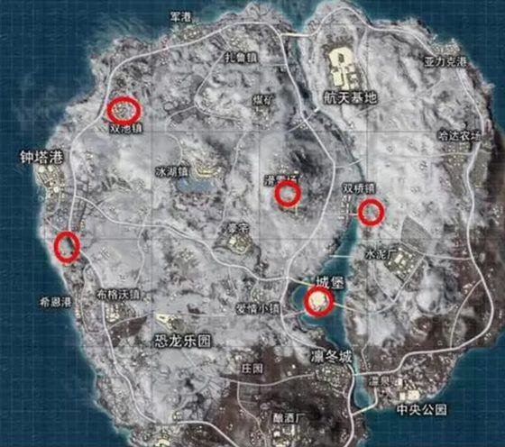 刺激战场城堡区域空投落在哪 雪地城堡区域空投任务攻略图片2