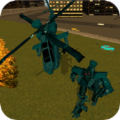 武装变形机器人直升机游戏安卓中文版 v1.0