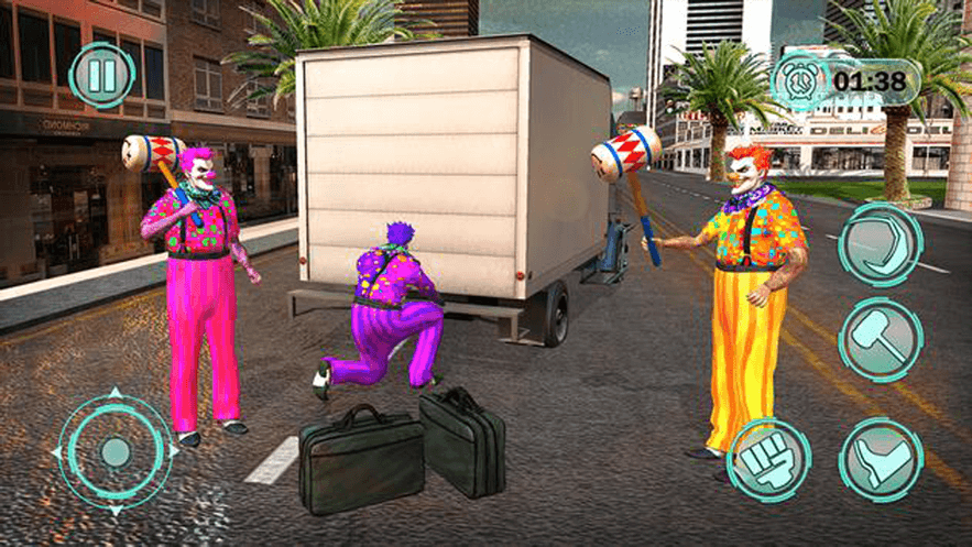 万圣节尖叫小丑游戏最新版 v1.0截图
