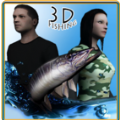真正的钓鱼3D游戏