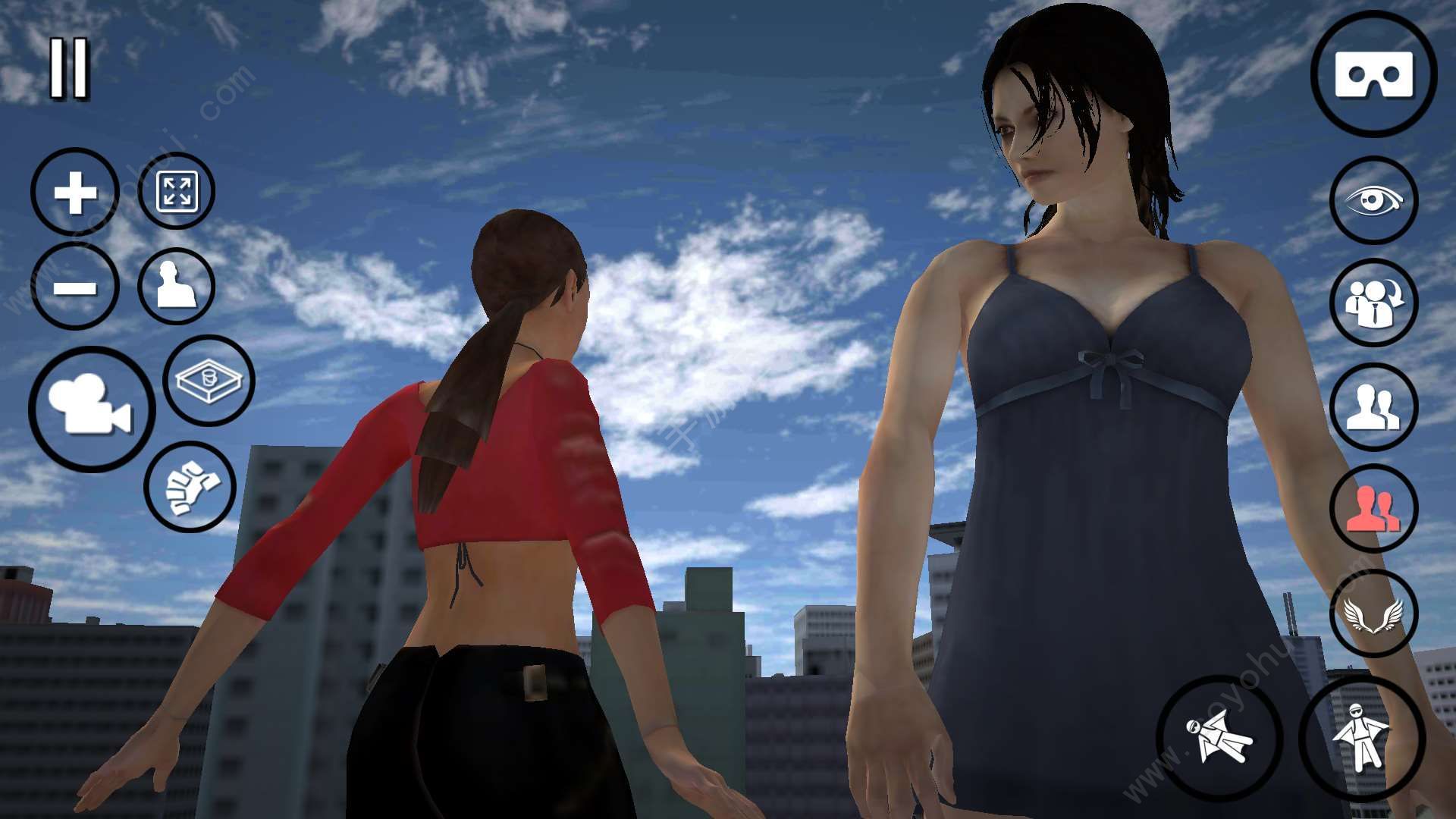 女巨人模拟器手游下载中文版2021最新版图1: