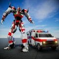 救援城市变形救护机器人游戏