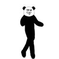 熊猫人跳舞表情包动态图