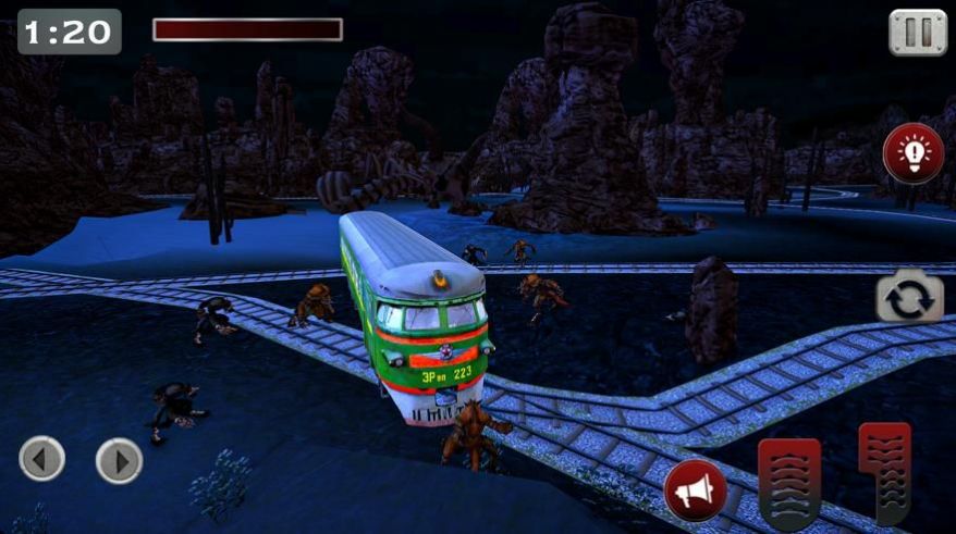 可怕的僵尸火车模拟器游戏安卓官方版图1: