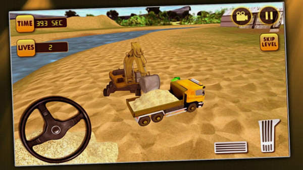 挖掘机泥沙模拟器游戏安卓手机版图4: