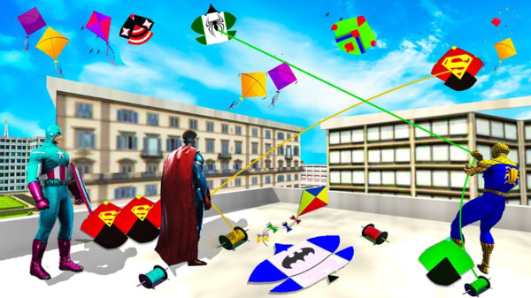 超级英雄风筝节游戏官方最新版图1: