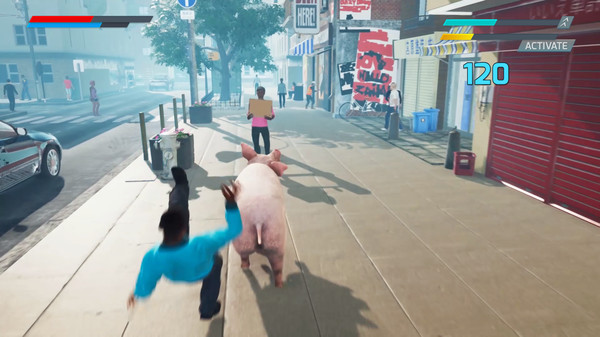 猪溜冰模拟器游戏最新中文版（Pig Skater Simulator）图5: