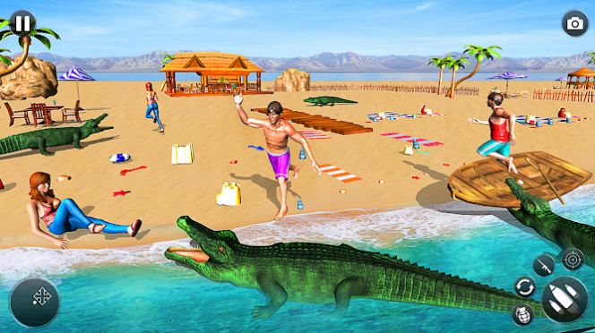 鳄鱼动物袭击动物模拟器游戏官方最新版图2: