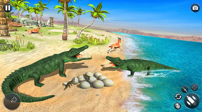 鳄鱼动物袭击动物模拟器游戏官方最新版图4: