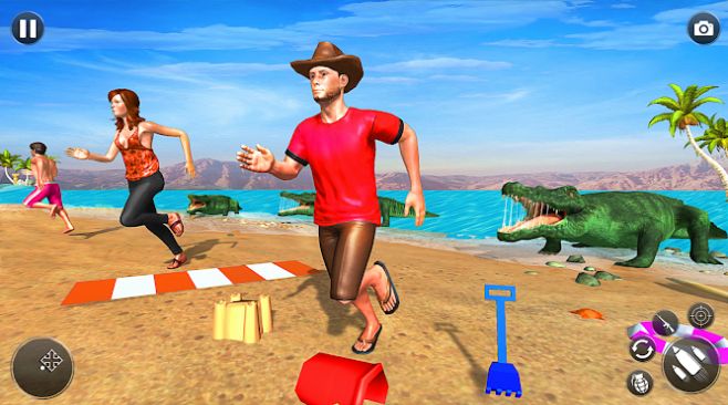 鳄鱼动物袭击动物模拟器游戏官方最新版图5: