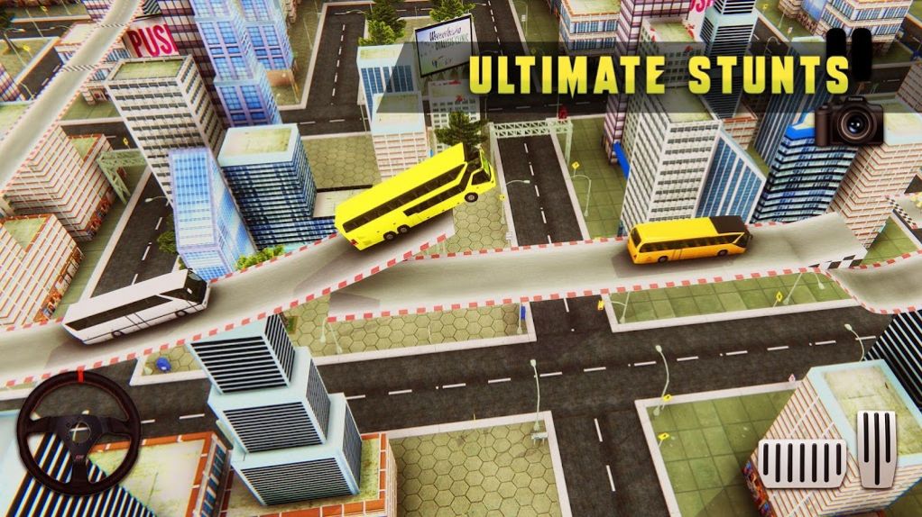 终极城市巴士特技驾驶模拟器游戏官方最新版图2: