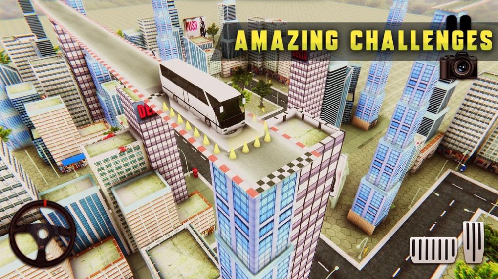 终极城市巴士特技驾驶模拟器游戏官方最新版图4: