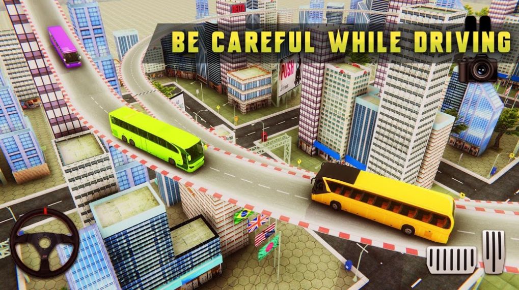 终极城市巴士特技驾驶模拟器游戏官方最新版图3: