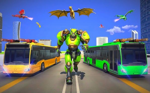 多龙机器人巴士改造2021游戏官方最新版图1: