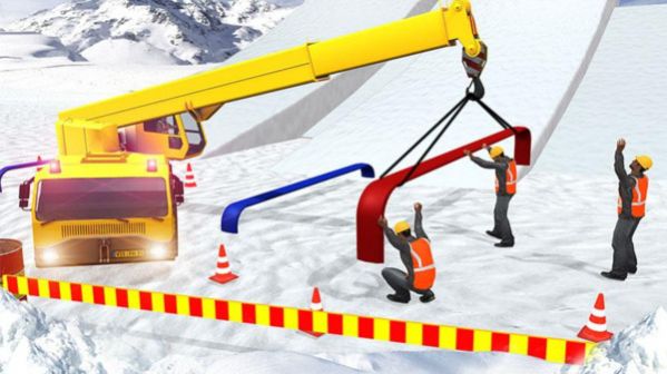 雪山挖掘机模拟器游戏最新版图4: