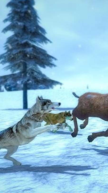北极狼模拟器游戏中文安卓版图1:
