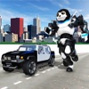 熊猫机器人汽车大战3D
