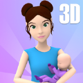 妊娠闲置模拟器3D游戏