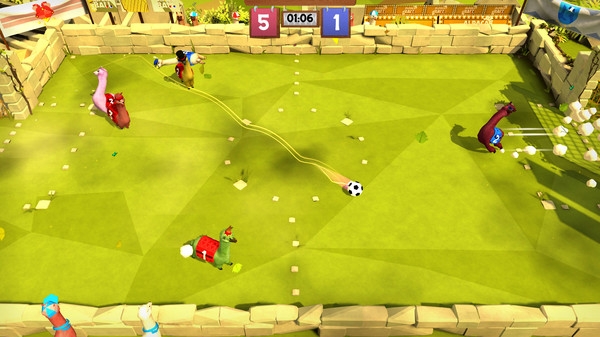 羊驼球全明星游戏最新中文版（Alpaca Ball: Allstars）图3: