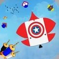超级英雄风筝赛游戏