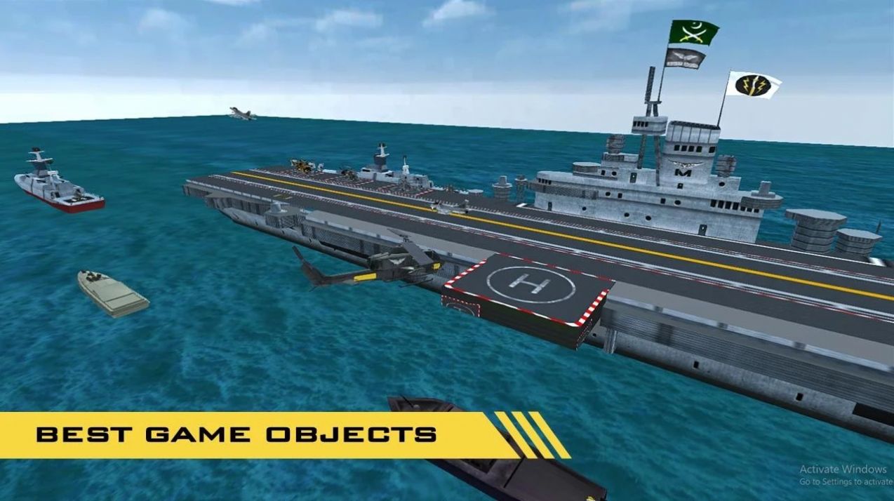 炮舰战斗直升机3D空战游戏安卓官方版图2: