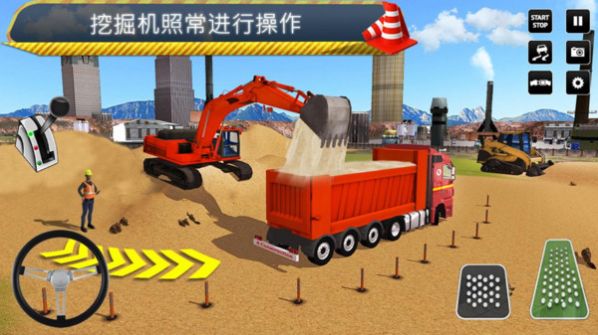 叉车施工模拟器游戏最新安卓版图4: