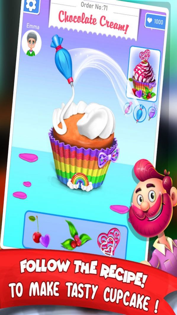 甜蜜的蛋糕烘焙店游戏手机安卓版图2: