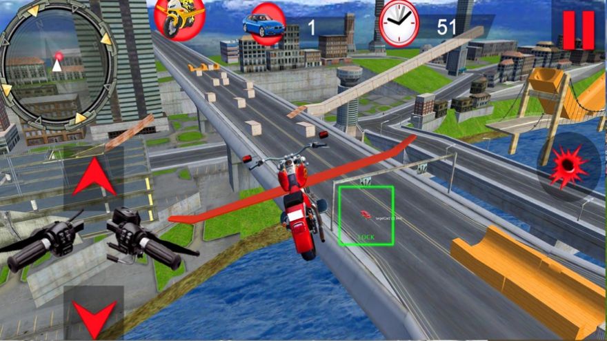飞行摩托车模拟器3D游戏安卓版图2: