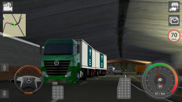 奔驰卡车模拟器2020手游安卓版图3: