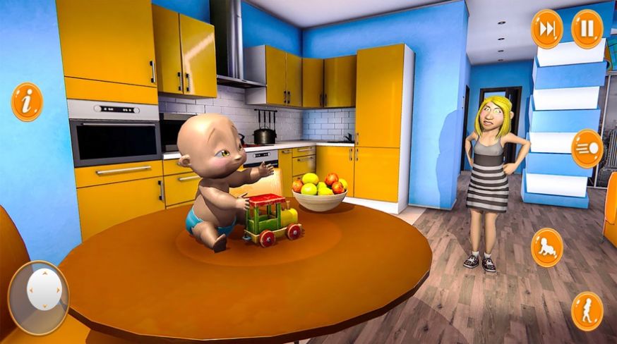 虚拟顽皮婴儿模拟器游戏安卓最新版图1: