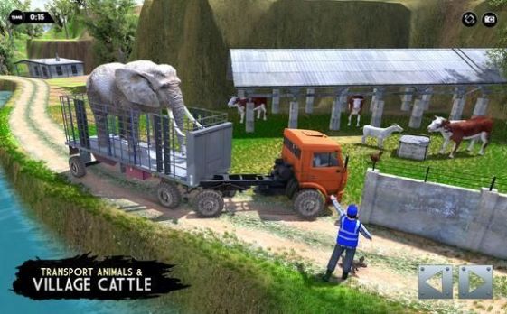 动物运输卡车驾驶模拟器游戏安卓最新版图3: