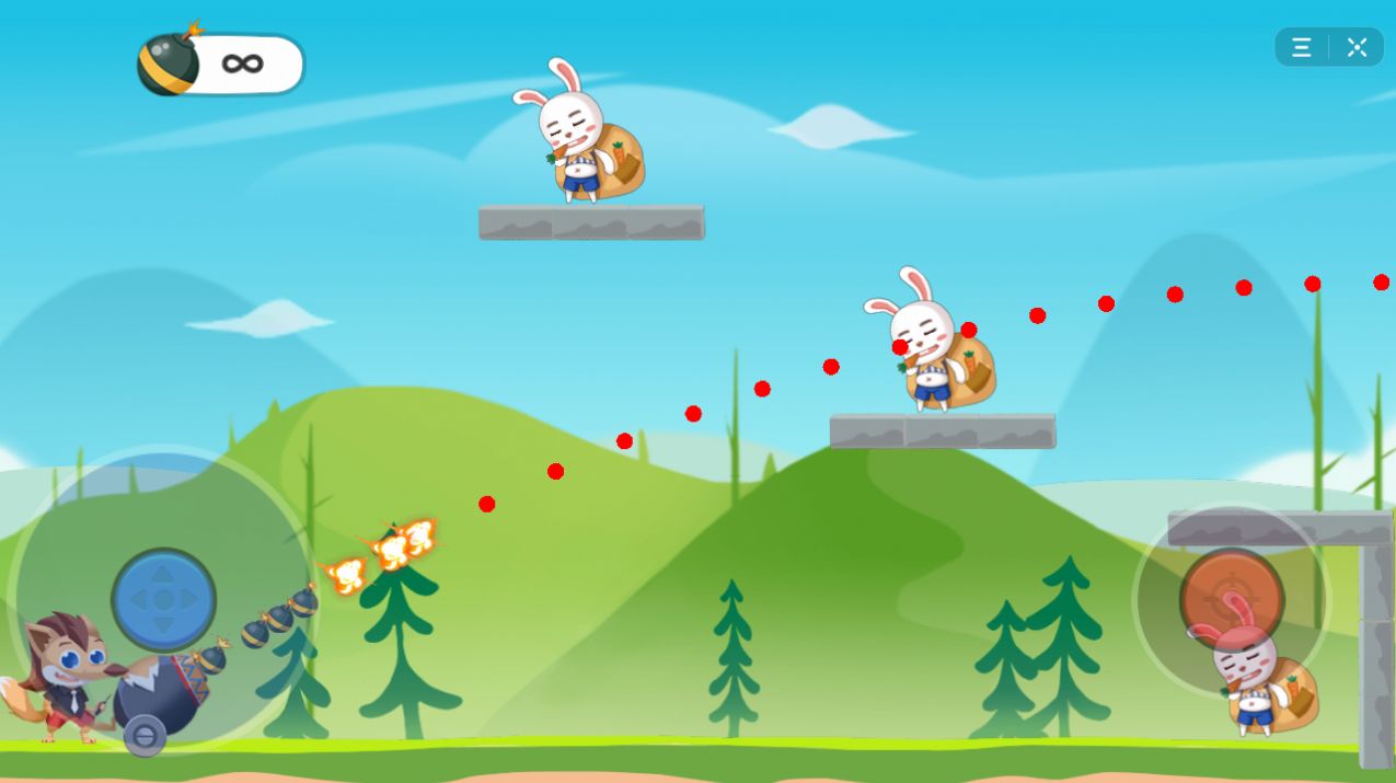 炸飞小兔兔游戏下载安卓版图2:
