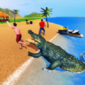 鳄鱼模拟器城市海滩游戏