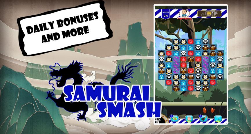 武士消除游戏汉化版（Samurai Smash）图4: