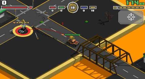 被警车追的汽车像素游戏中文手机版图2: