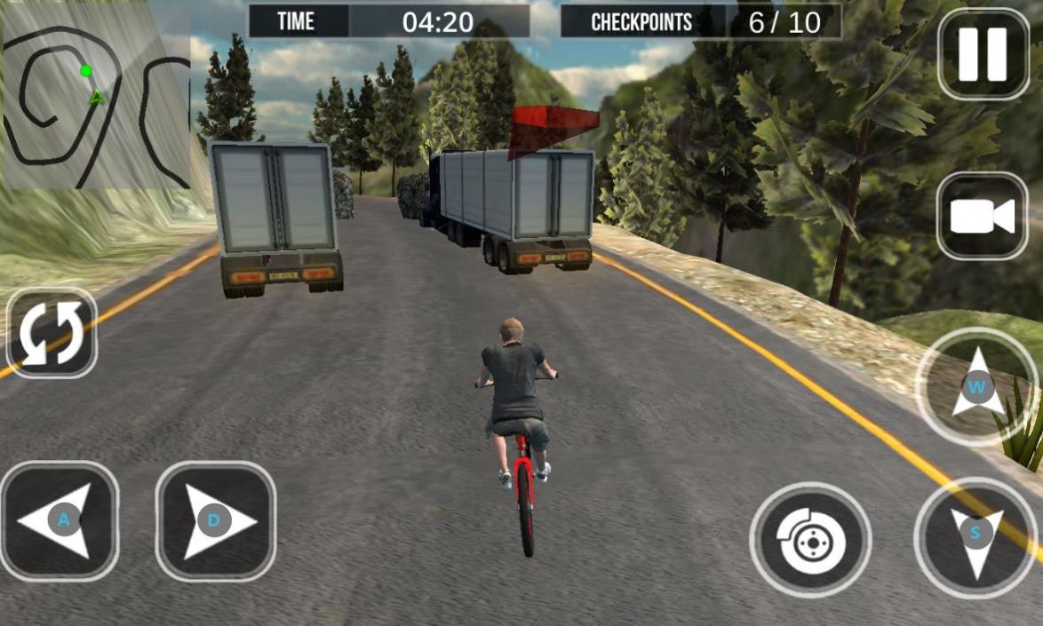 山地自行车模拟器游戏安卓手机版图2: