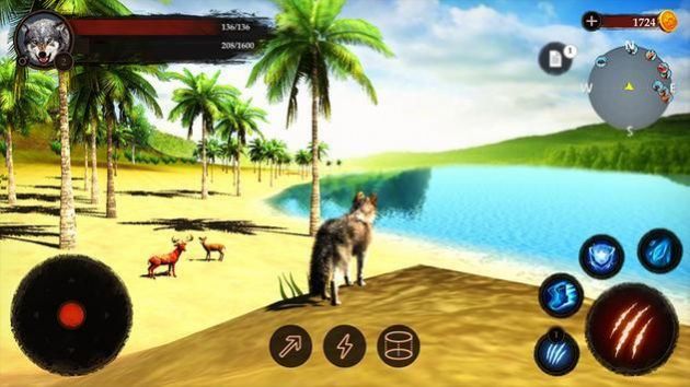 森林荒原狼模拟器游戏安卓版图1: