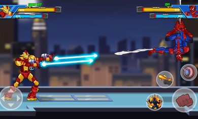 超级机器人英雄格斗游戏最新手机版图2: