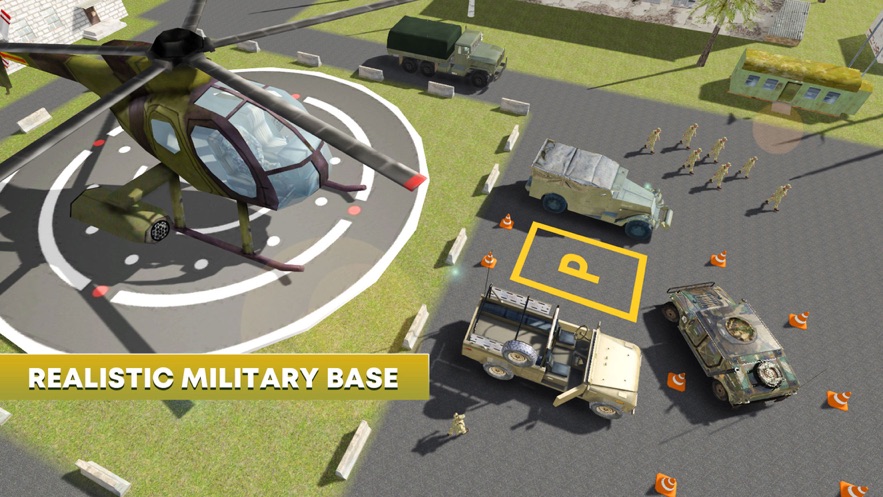 陆军停车模拟器游戏手机版下载图1: