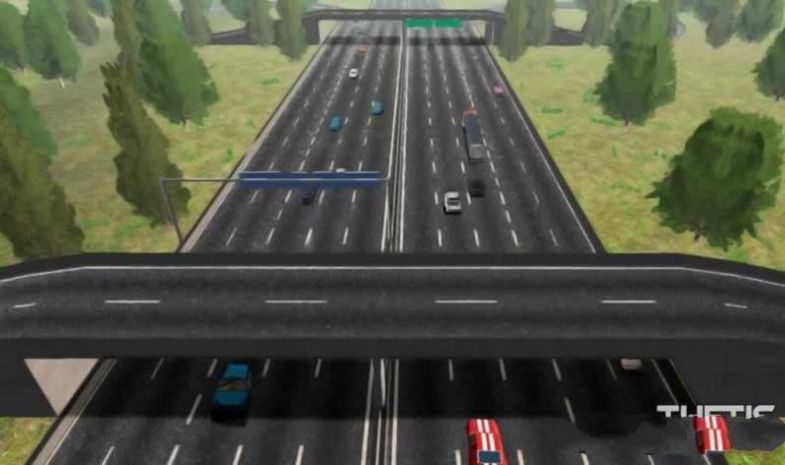 中国高速公路模拟驾驶收费站图1