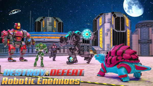 龟兔机器人战斗游戏官方最新版图1: