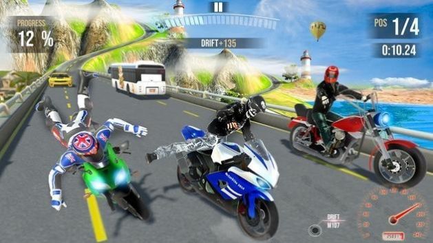 极限城市摩托竞赛游戏最新手机版图3: