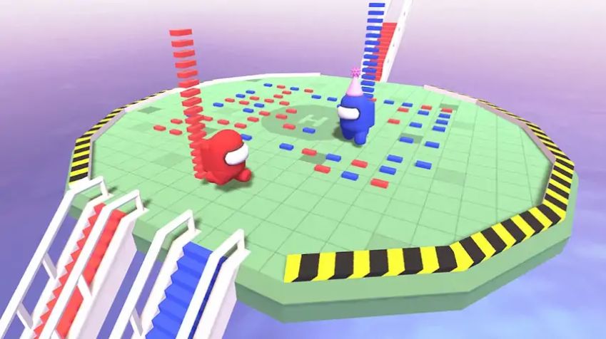 积木搭桥3D游戏安卓最新版图1: