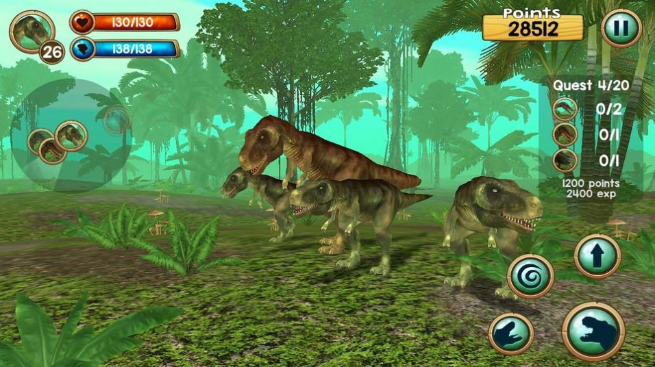 恐龙狩猎求生游戏官方安卓版 v1.2截图