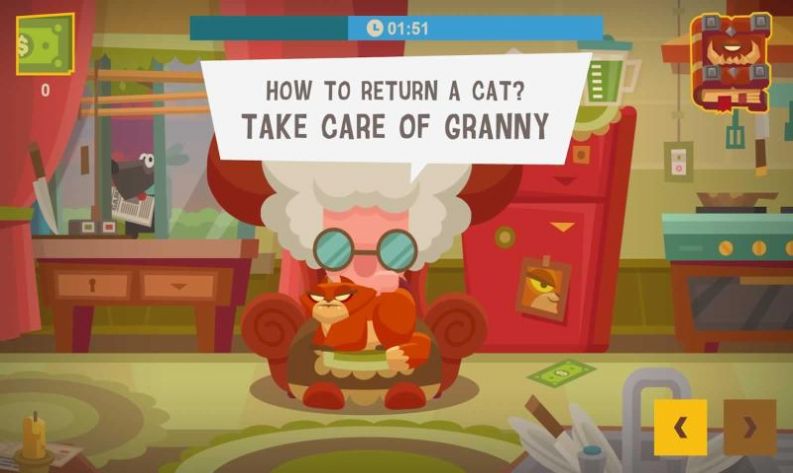 拯救奶奶家的猫游戏安卓版图1: